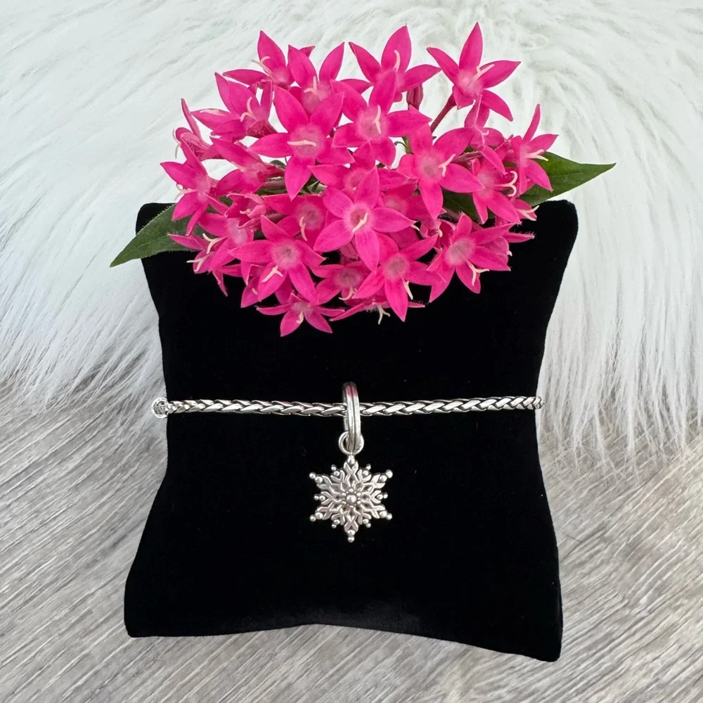 ❄️ Brighton Retired Snowflake Charm For Bracelet Or Necklace